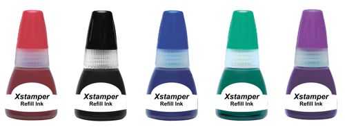 XSTAMPER PRE-INKED STAMP RE-INKING FLUID